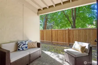 Enjoy your outdoor living space