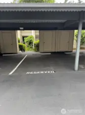 Assigned parking
