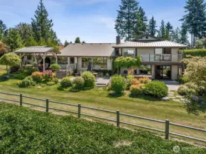 Welcome to 9211 96th St NW, perched above Henderson Bay.