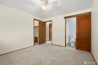 Primary bedroom with en suite