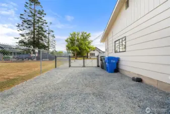 Abundant parking, bring your toys or RVS