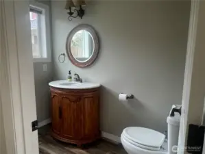 Powder bathroom