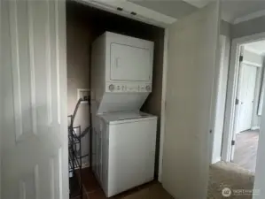 Upstairs Washer and Dryer