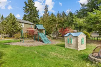 Children's playground steps from your front door.