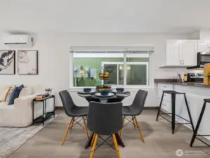 Enough dining space-model unit 13847