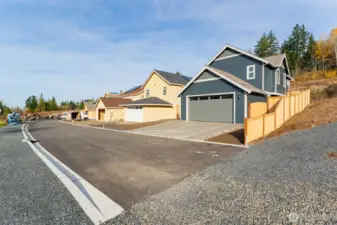 Back of home, landscaping still to come