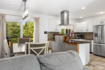 View of Living Room to Kitchen~