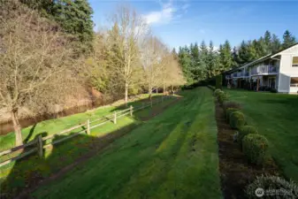 There is no need to worry about flooding of these homes.