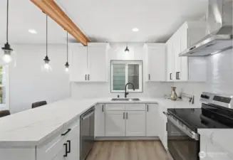 fully updated kitchen