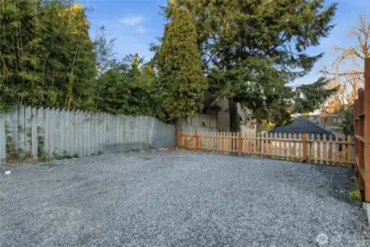 3 off street parking