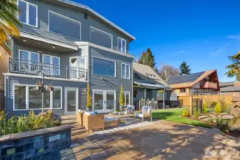 Patio (view from outdoor shower)