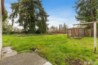 Back Yard flows into 2.37 Acres.