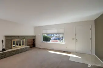 Looking to the front. Great light comes in throughout