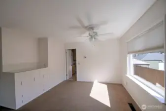 Dining Area w/classic built-in sideboard
