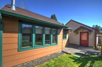 Garage also constructed in 2010 for extra parking/storage/projects