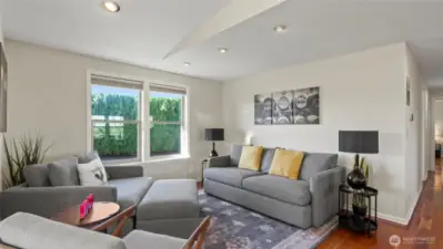 The perfect spot for an intimate conversation or to curl up with a book.