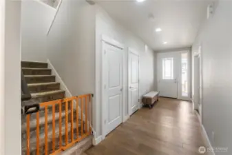 Entry Way and Stairs to Upper Level