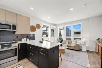 Open Floor Plan.
