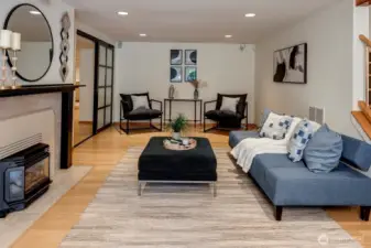 Downstairs living room