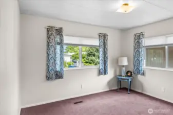 One of 2 additional bedrooms.