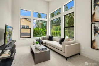 Flexible upper floor bonus room