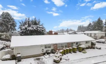 The roof is newer, as are the windows and hvac system- love it when the major systems are in great shape.