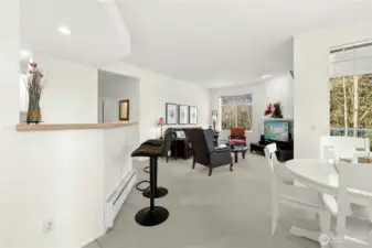 Thoughtfully designed floor plan with seamless flow throughout