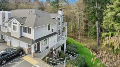 A rare opportunity to own a premium-position unit in The Arbors at the Highland