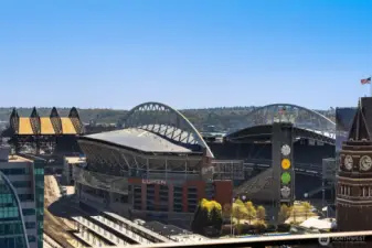 Walk over to the stadiums and watch the games!