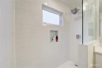 Tile master shower.