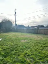 large yard