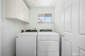 Upstairs Washer & Dryer