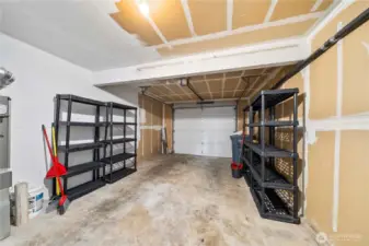 One car garage & Storage