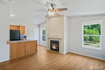This flexible area serves as a game room, guest quarters, or additional living space and includes a convenient partial kitchen—ideal for entertaining or multi-generational living.