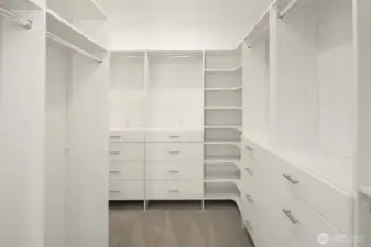 Custom Walk In Closet