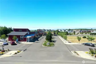 Just a short walk to Oyehut Seaside Village and it's shops and their new event center.