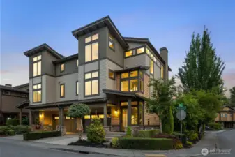 Rare, corner unit featuring an elevator and lake views