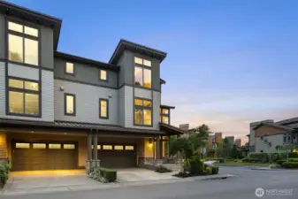 Ample guest parking and a 3 car tandem garage
