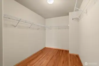 Primary Walk-in Closet