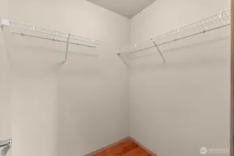 Bedroom #3 Walk-in Closet