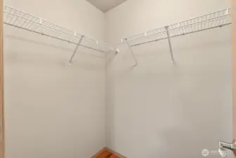 Bedroom #4 Walk-in Closet