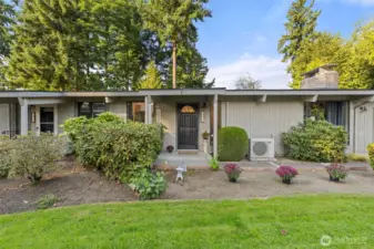 Grounds are landscaped and covered with the Association dues