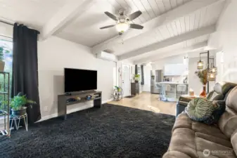 Bright and spacious living room