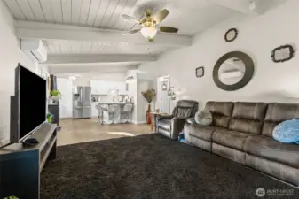 Great space for dinner parties or game night!