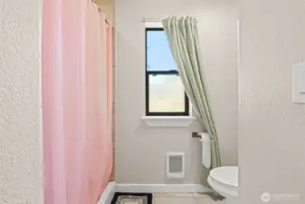 Complete with walk-in shower