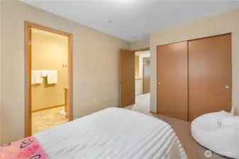 2nd bedroom with full bath