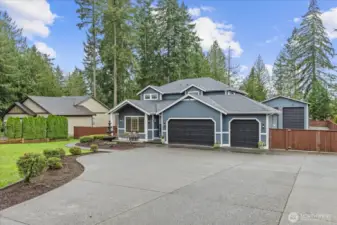 Classic, craftsman 2 story home with so many additional features