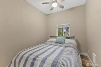 DADU bedroom #2. Queen-size bed shown