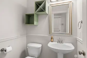 Main floor Powder Room