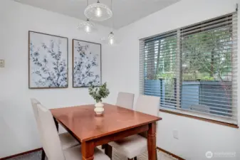 Enjoy your meals at the window.